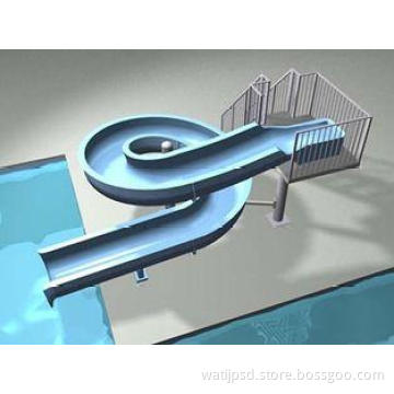 Commercial Indoor Swimming Pool Slides , Awesome Long Fiber